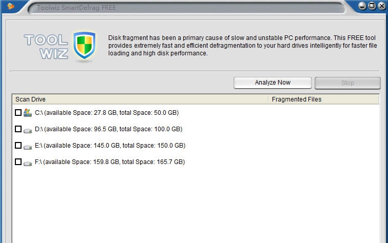 Toolwiz Smart Defrag v1.3.0.4