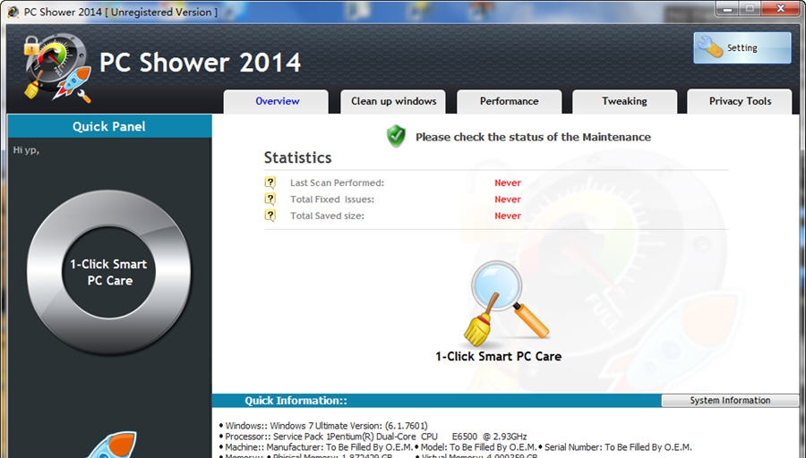 PC Shower 2014 v8.10