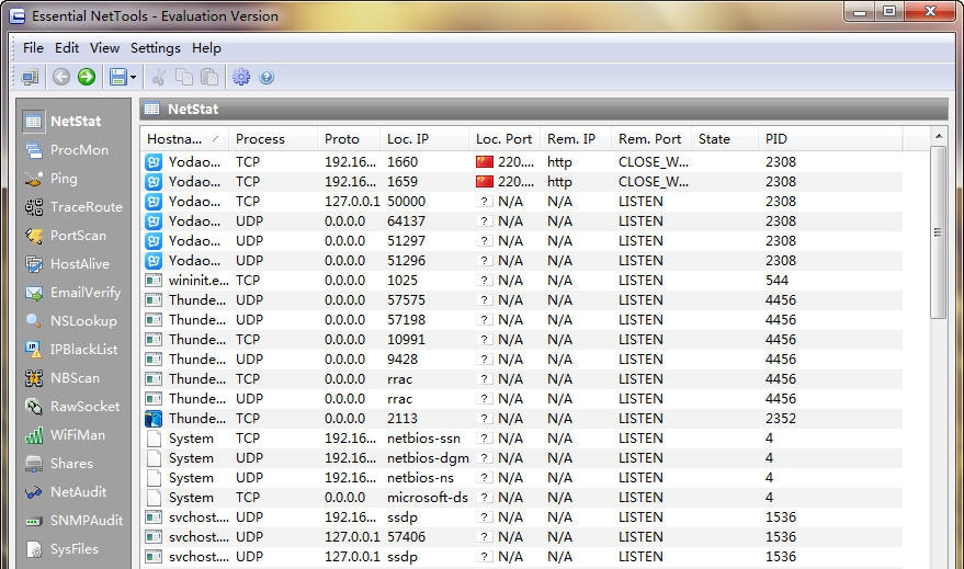 Essential NetTools v4.4.305