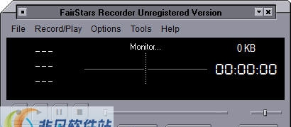 FairStars Recorder(mp3格式录音软件) v4.04