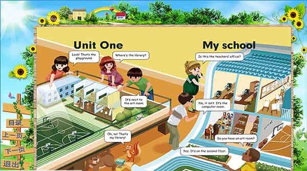 2014人教版pep四年级下点读互动软件 v6.987