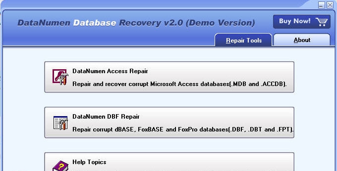 DataNumen Database Repair v2.4