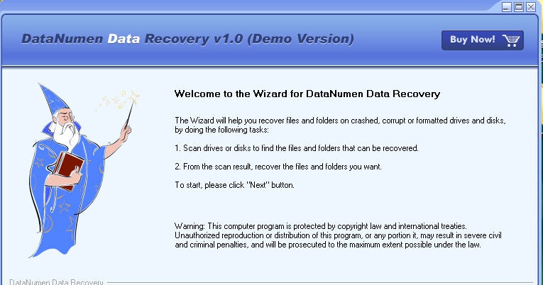 DataNumen Data Recovery v1.5