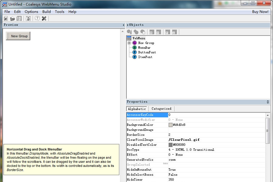 Coalesys WebMenu Studio v6.0.102.4