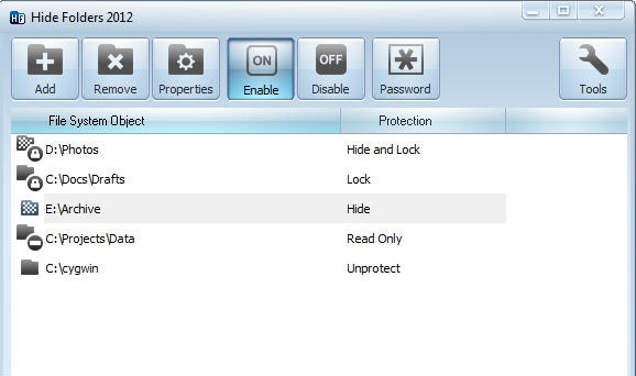 Hide Folders v5.7.9