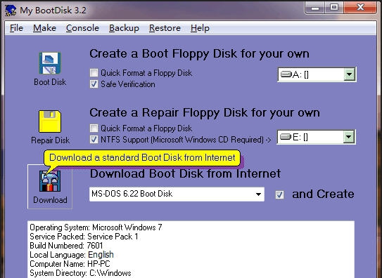 My Bootdisk v3.7