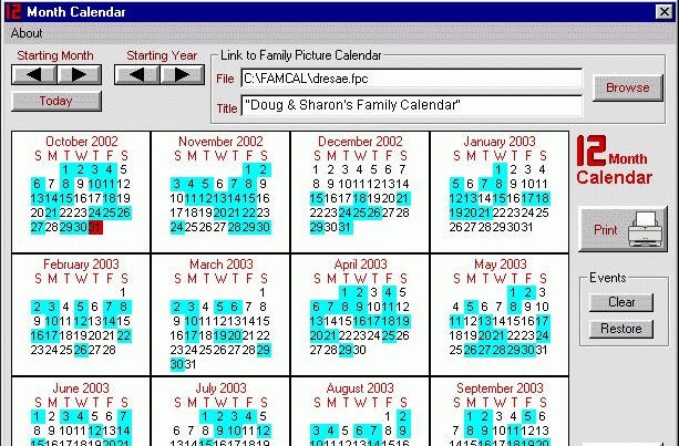 Family Picture Calendar v4.0.10