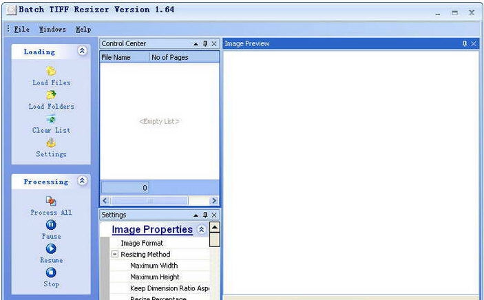 Batch TIFF Resizer v3.86