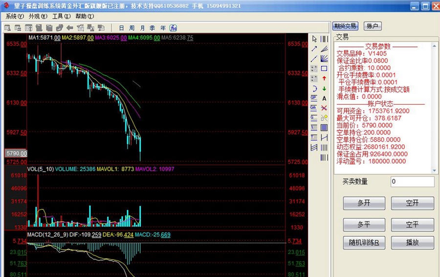 量子操盘训练系统 v3.6.6
