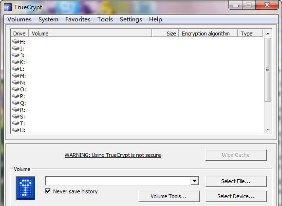TrueCrypt v7.8