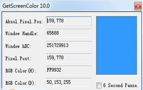 Get Screen Color(屏幕取色工具) 2014 v10.6