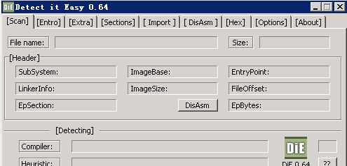 DIE(Detect it Easy) v1.4