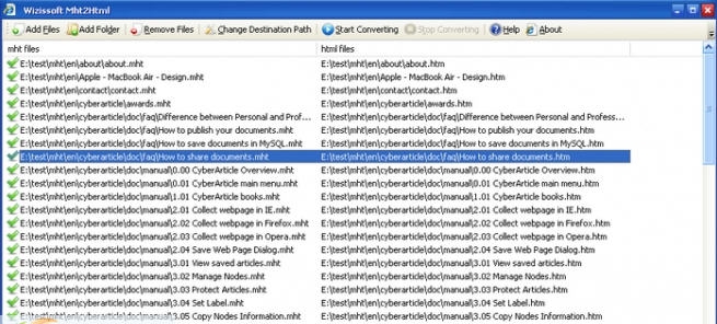 Mht2Html v1.7