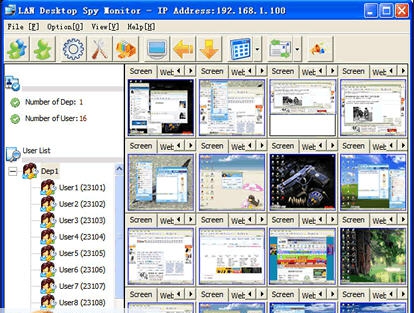 LAN Desktop Spy Monitor v4.6