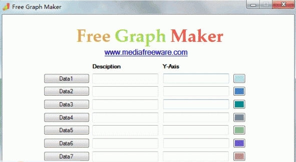 数据图表制作软件(Free Graph Maker) v1.6