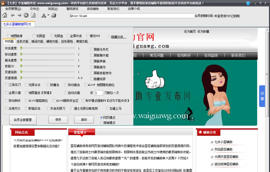 七杀小歪辅助外挂 v9.1.8