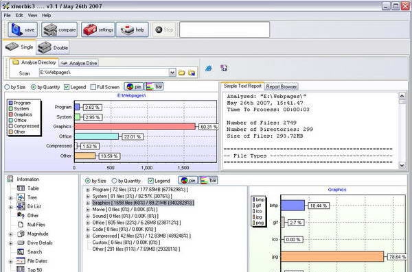 Xinorbis硬盘分析软件 v8.3.7