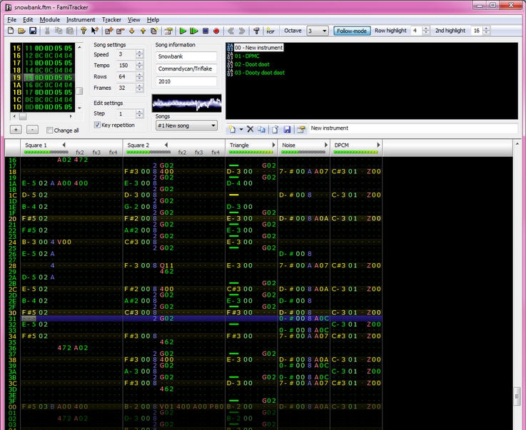 Famitracker v0.4.12