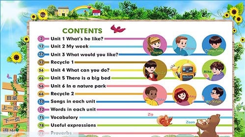 人教版pep2014五年级上册小学英语点读软件 v6.106