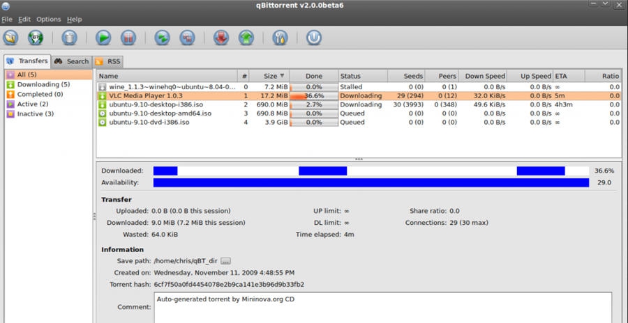 qBittorrent v4.2.10
