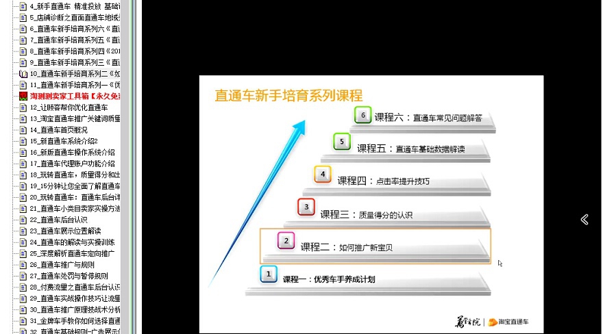 淘测测淘宝直通车视频教程软件 v2014.11.23