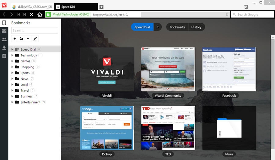 Vivaldi浏览器 Mac版 v3.0.1874.42
