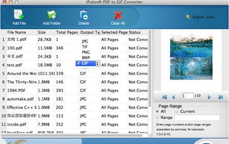 OX PDF to GIF Converter v1.0.32