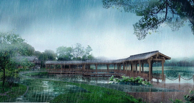 江南烟雨动态桌面壁纸 v1.6