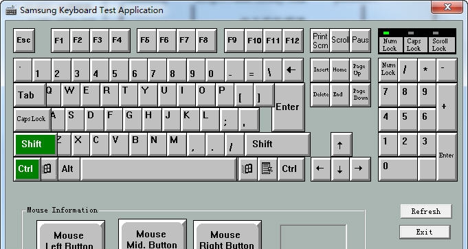 笔记本键盘测试 v1.6
