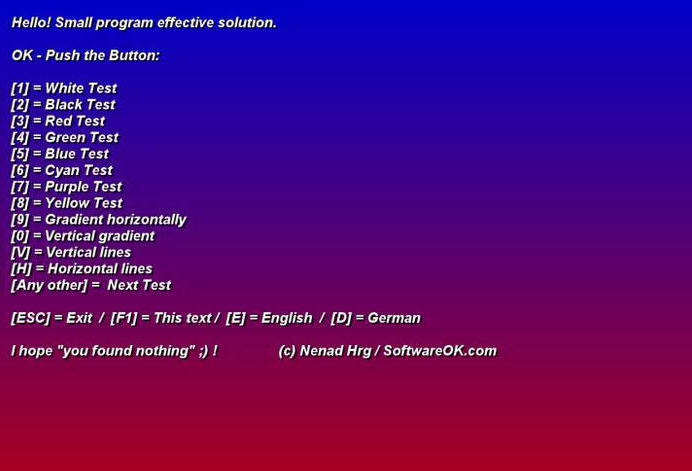 IsMyLcdOK v3.50