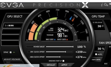 EVGA E-LEET Tuning Utility(EVGA超频) v1.10.11