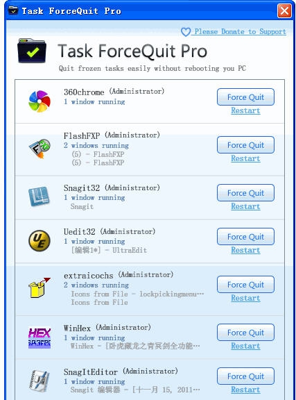 Task ForceQuit Pro(一键退出程序) v1.4.11
