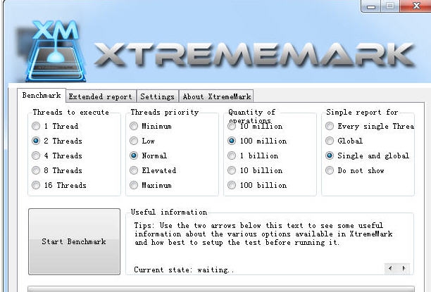 XtremeMark(CPU性能测试软件) v5.6.1.410