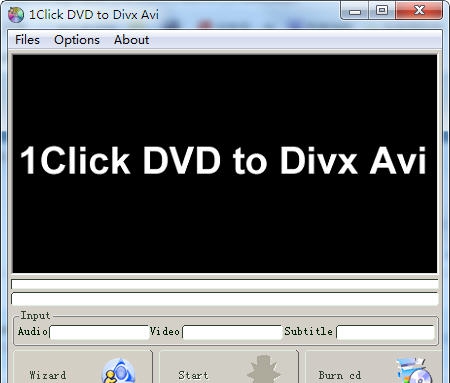 1Click DVD to DivX AVI v1.25
