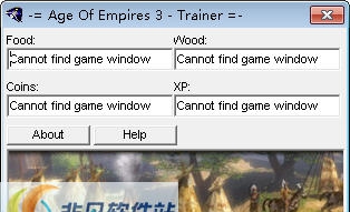 帝国时代3资源修改器 v1.7