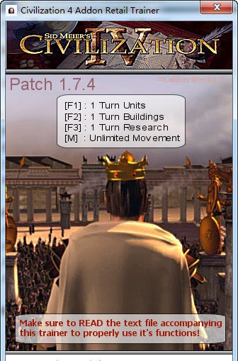 文明4四项作弊器 v1.4