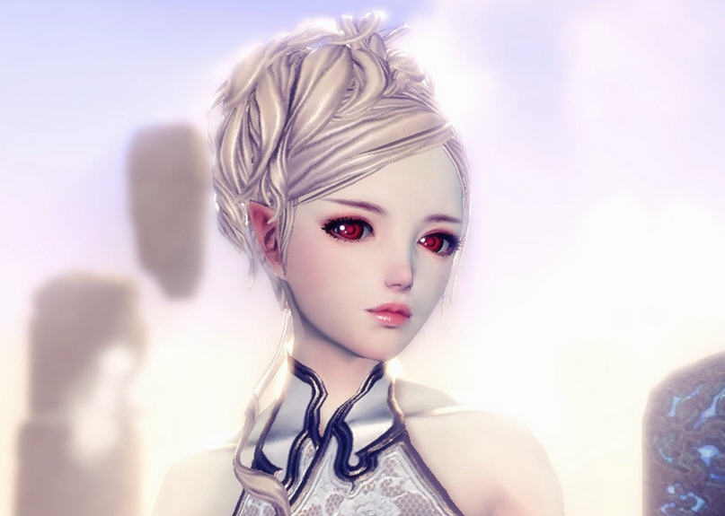 剑灵天族女捏脸炽热双眸的美女 v1.4