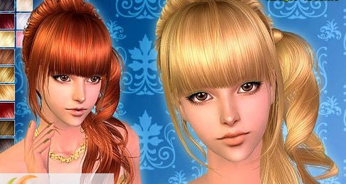 模拟人生3金色长卷发mod v2.6