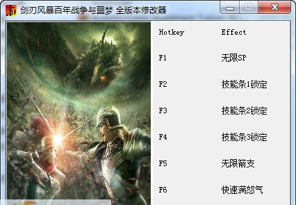 剑刃风暴六项修改器 v3.5