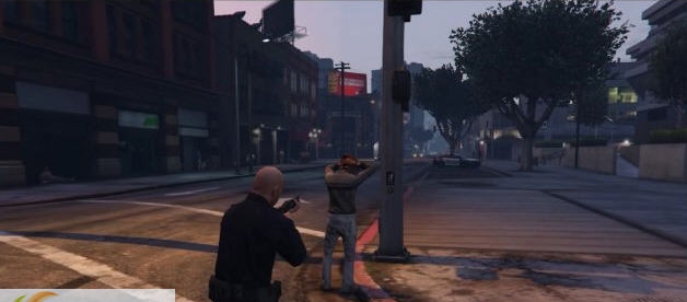 侠盗猎车手5逮捕行人MOD v3.5