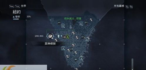 刺客信条叛变纽约全探索全收集 v3.5