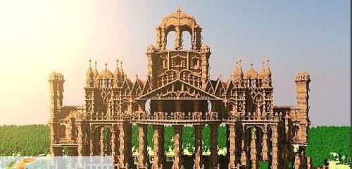 我的世界泥土世界皇家宫殿地图存档 v1.5