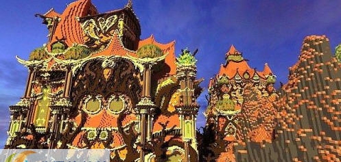 我的世界万圣节魅影谜团宫殿地图存档 v1.5