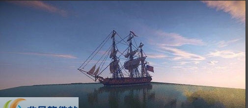 我的世界美国联邦号风帆舰地图存档 v1.6