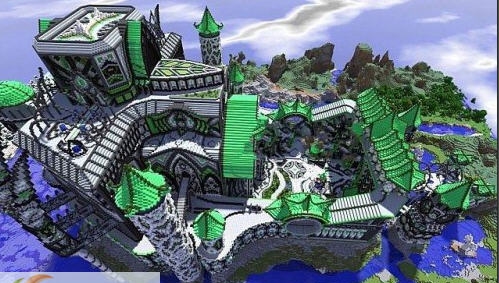 我的世界阿尔莫城堡地图存档 v1.6