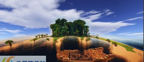 我的世界鲁宾逊漂流小岛地图存档 v1.6