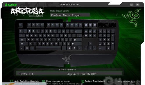 Razer Arctosa雷蛇三齿熊蛛驱动 v1.9