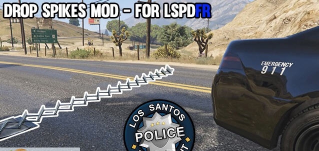 gta5自由设置钉刺带MOD v1.7