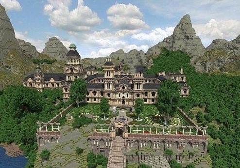 我的世界皇家园林宫殿地图存档 v1.8