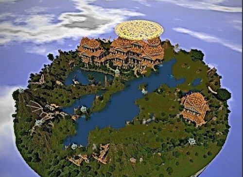 我的世界梦想之城地图存档 v1.8